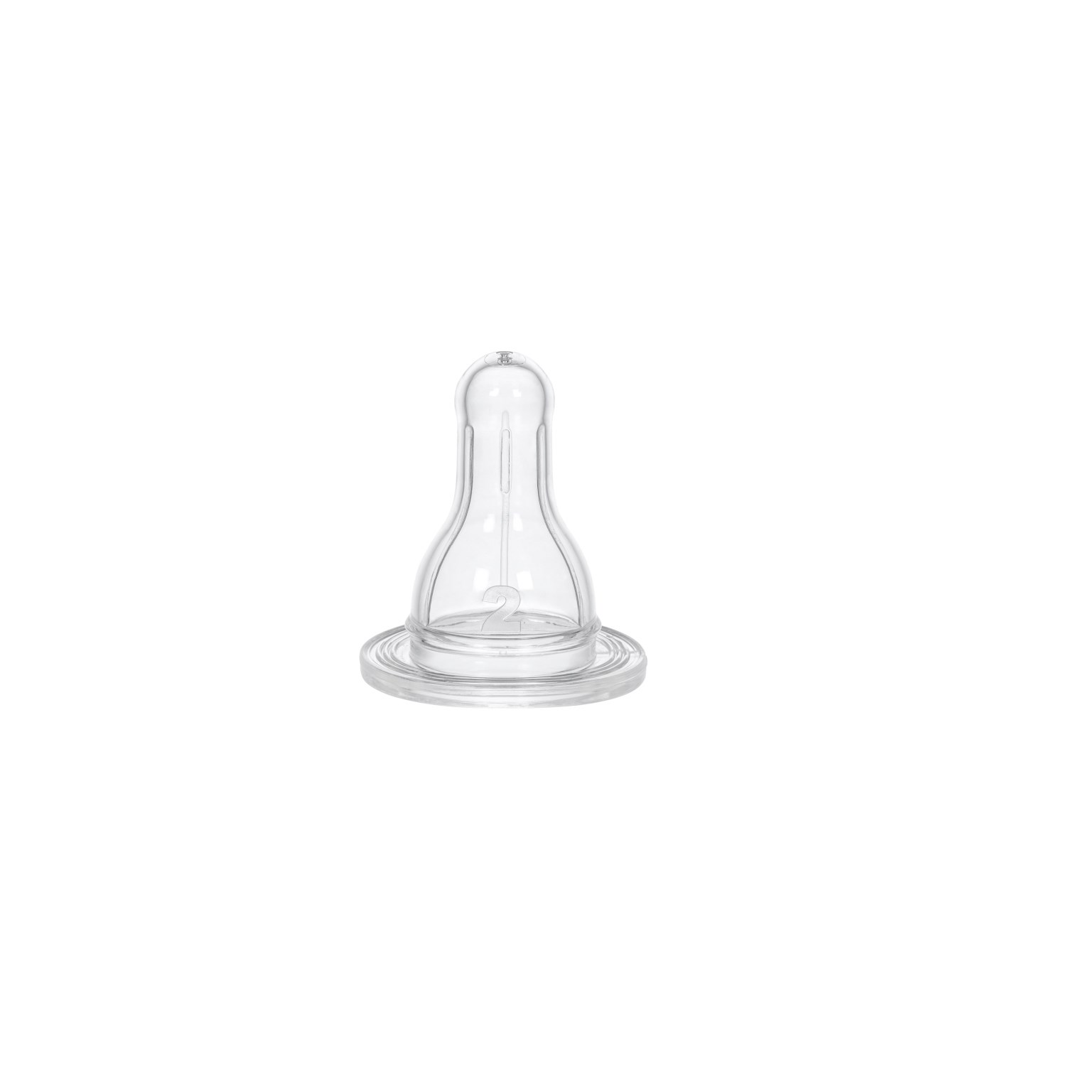 Wee Baby Antikolik PP Biberon Yedek Emziği 6-18 Ay No:2 299 Gri