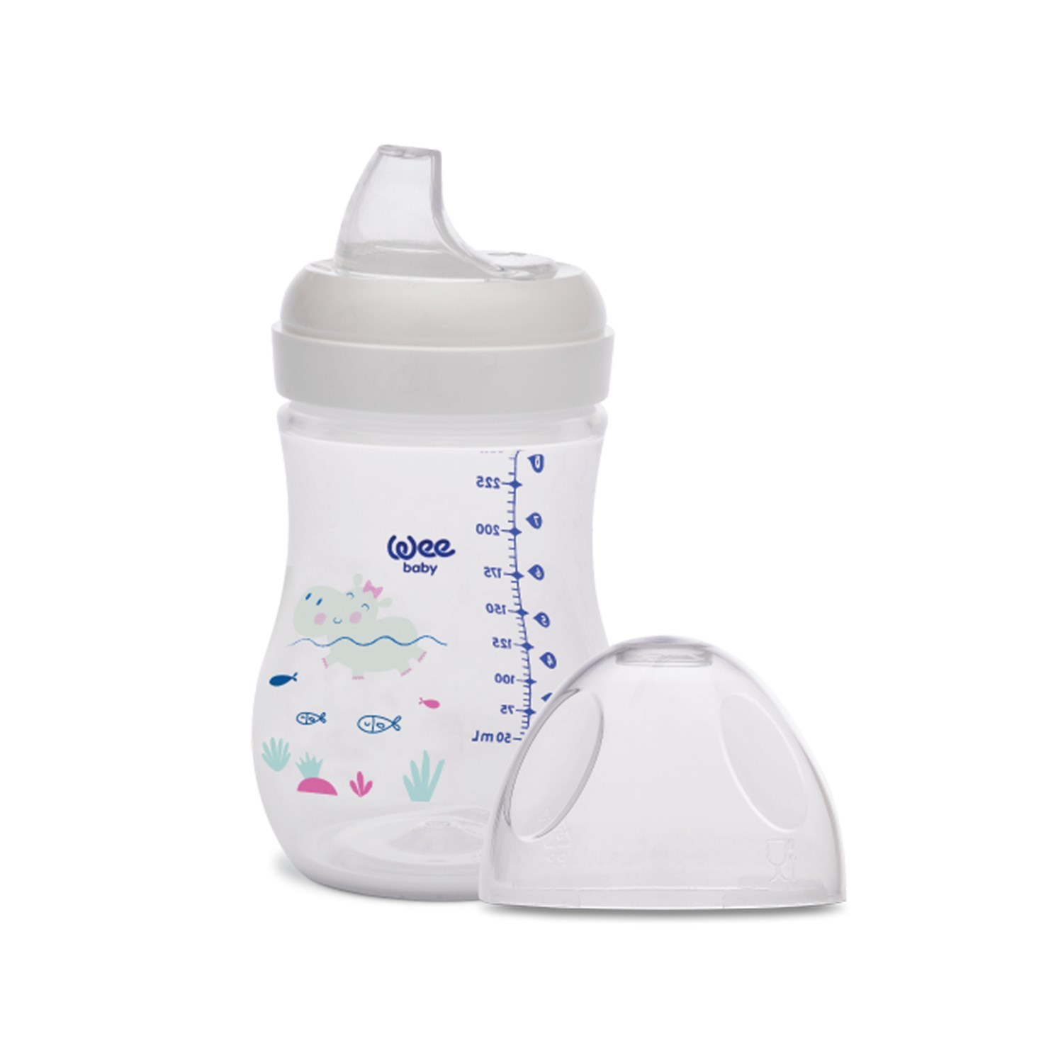 Wee Baby Natural Alıştırma Bardağı 250 Ml 297 Beyaz