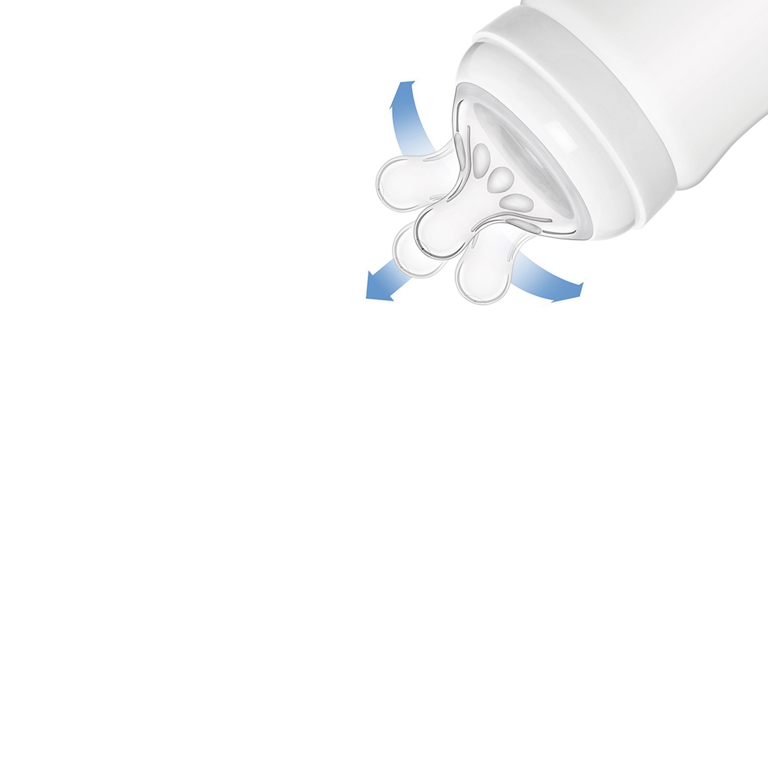 Wee Baby Natural Cam Biberon 250 Ml 145 Gri