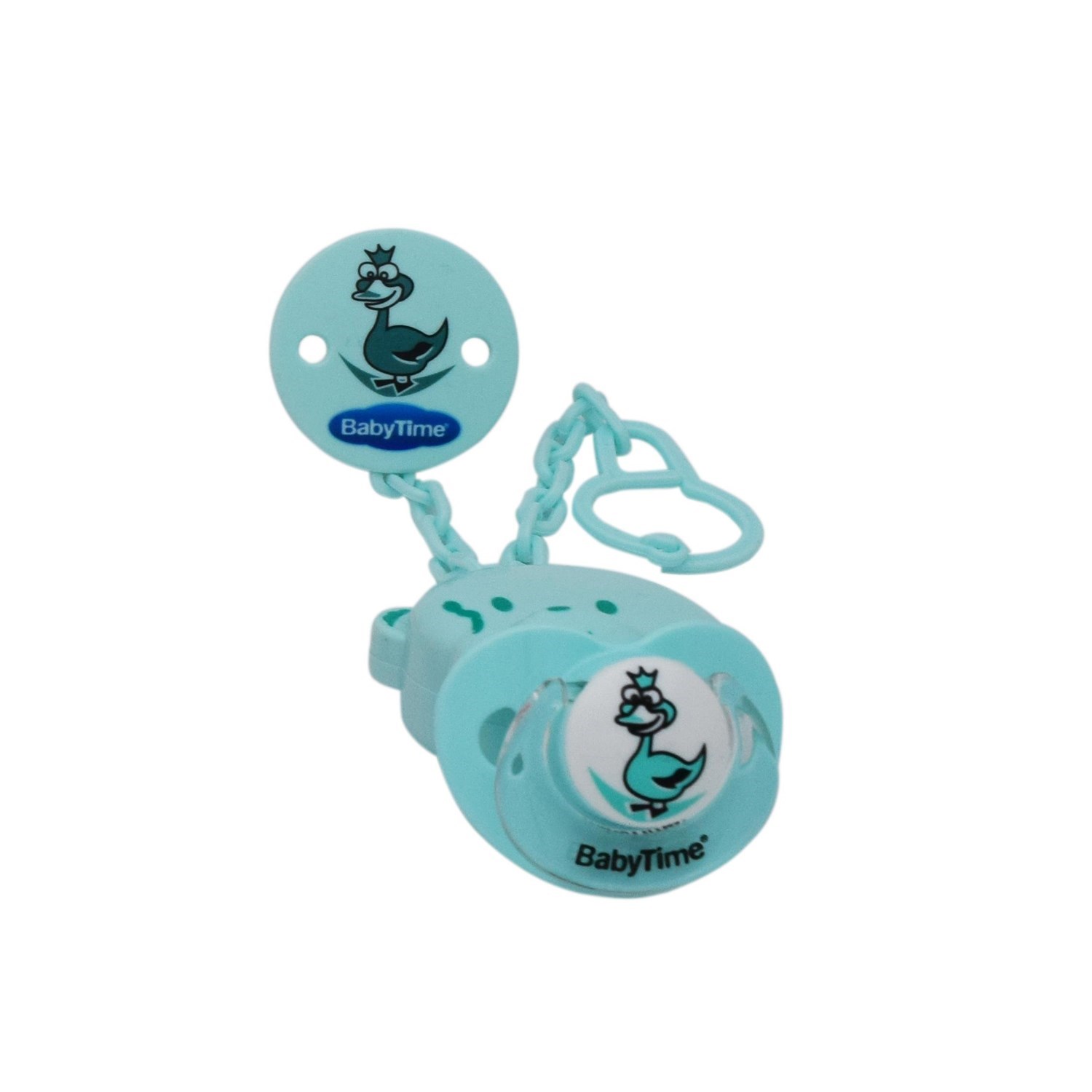 BabyTime Emzik Saklama Kabı (Askı+Emzik) 0-6 Ay BT199 Yeşil