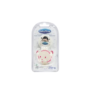 BabyTime Emzik Saklama Kabı (Askı+Emzik) 0-6 Ay BT199 Beyaz