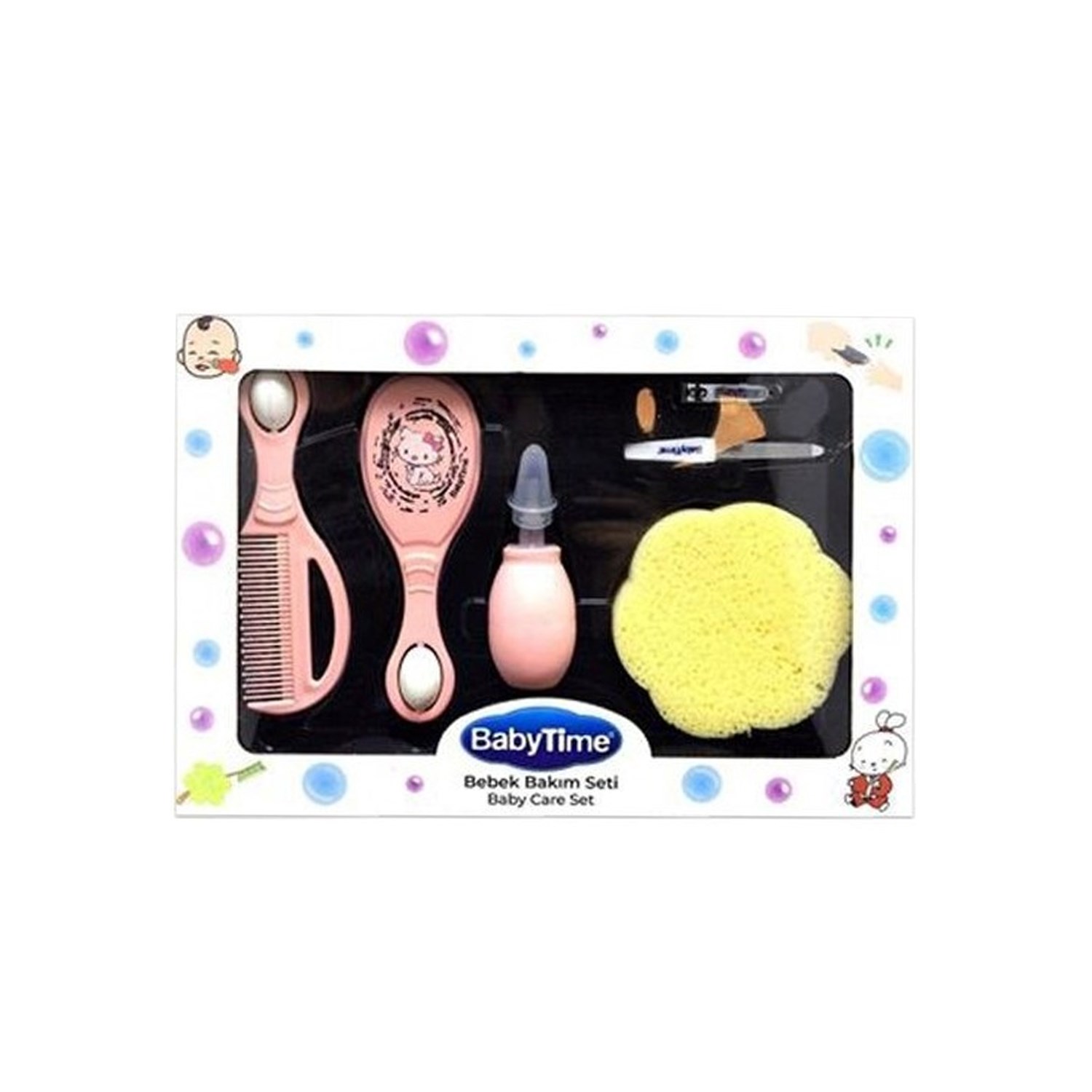 BabyTime Bebek Bakım Seti BT512 Pembe