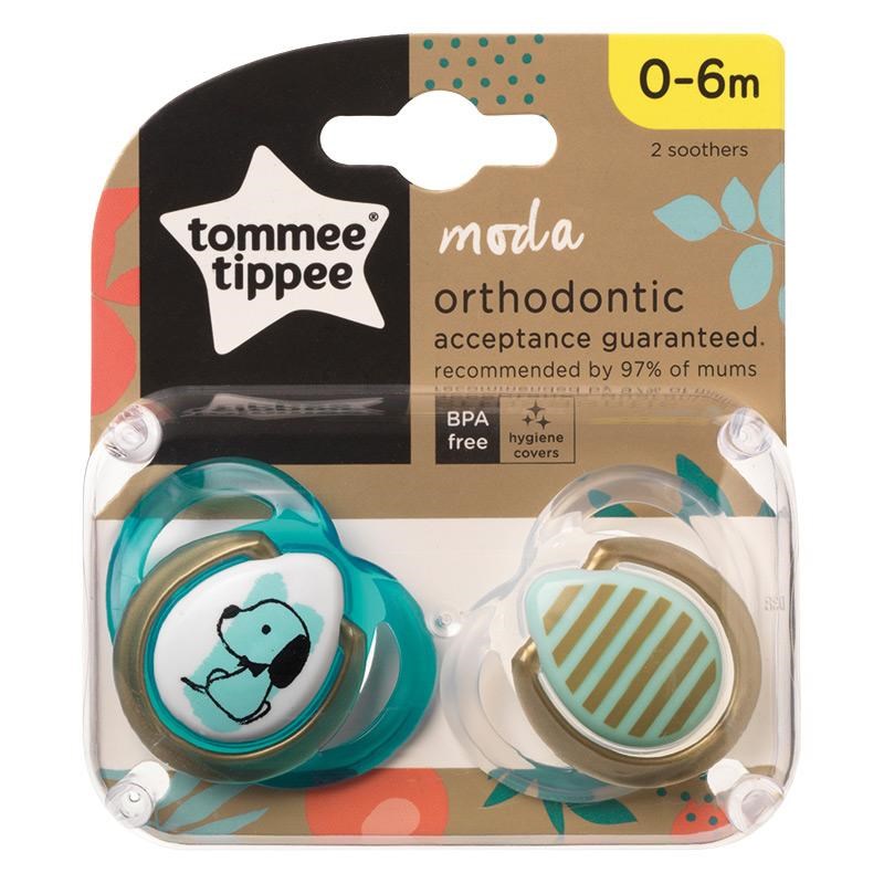 Tommee Tippee Orthodontic Moda 2'li Emzik 0-6 Ay 43338490 Mavi