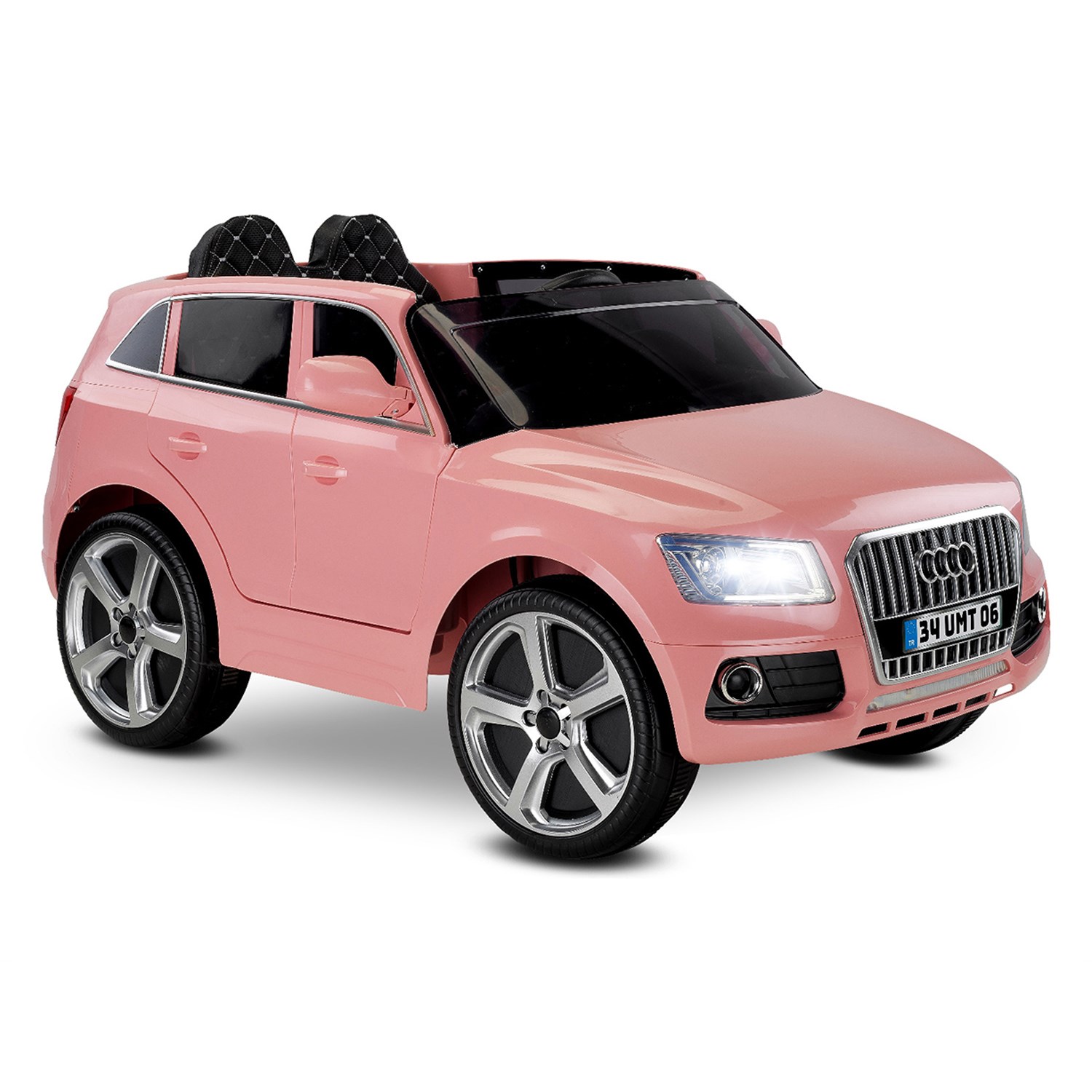 BabyHope Q-Suv Akülü Araba 437 Pembe