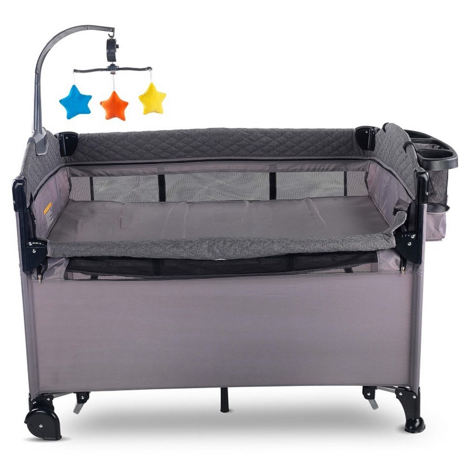 BabyHope Royal Oyun Parkı 70x110 Cm BH-1080 Koyu Gri