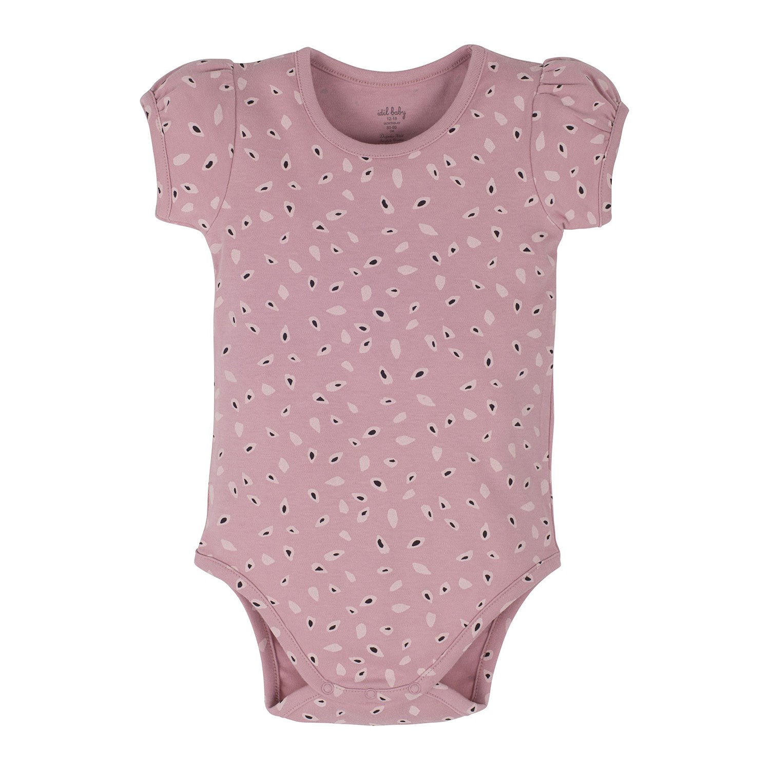 İdil Baby Bebek 2'li Body 14328 Baskılı