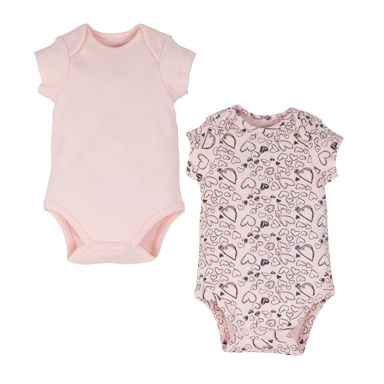 İdil Baby Bebek 2'li Body 14655 Baskılı