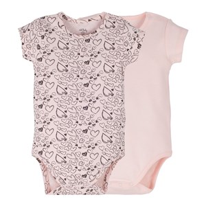 İdil Baby Bebek 2'li Body 14656 Baskılı