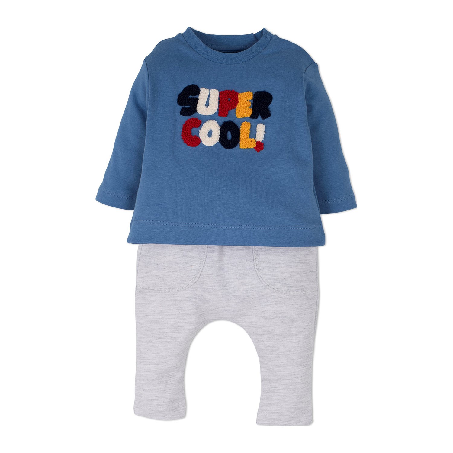 İdil Baby Bebek 2'li Takım 14596 Gri