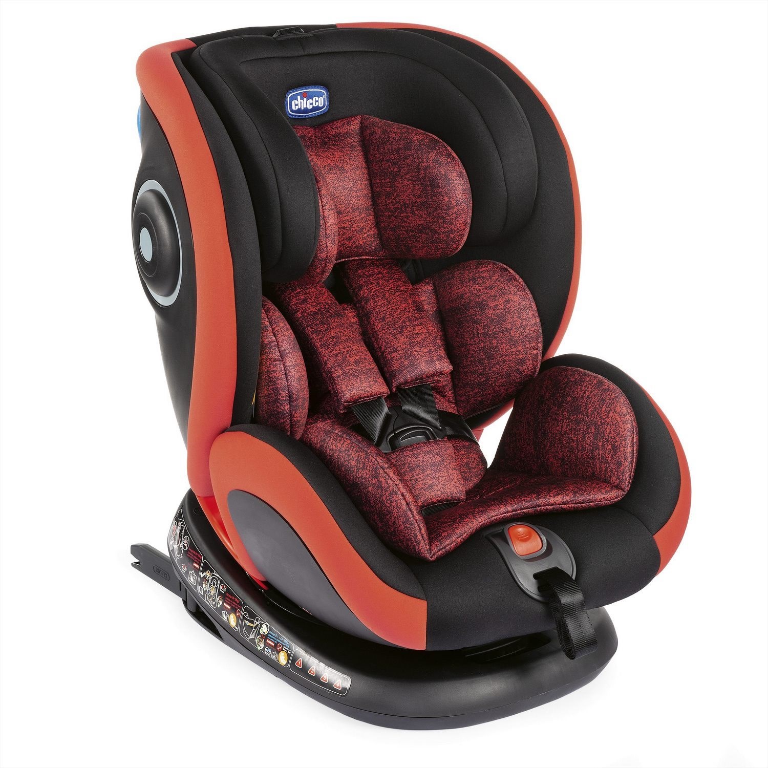 Chicco Seat 4 Fix Oto koltuğu 0-36 Kg Poppy Red