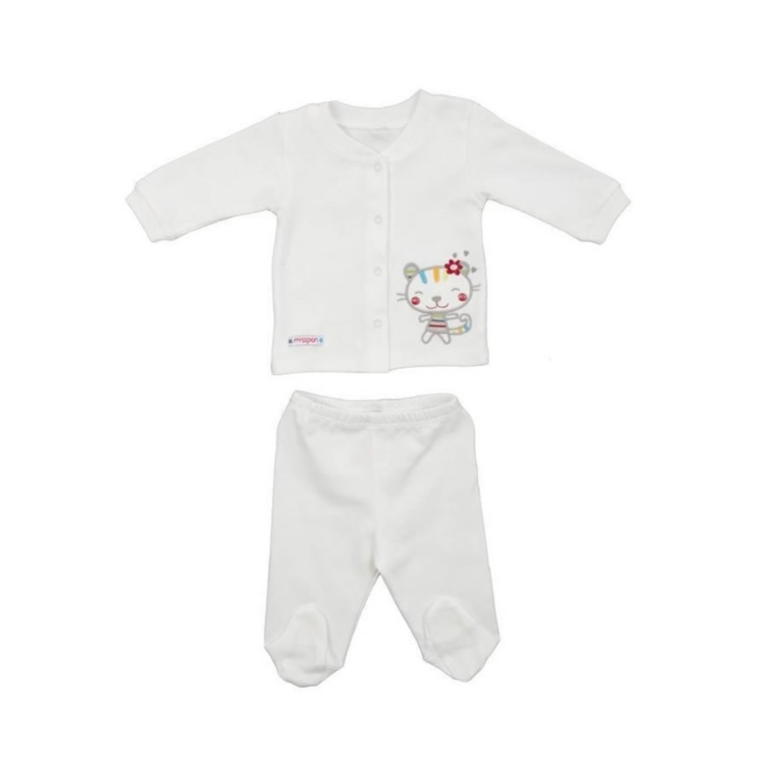 Bebepan Sweet Bebek Pijama Takımı 1805 Orjinal Renk