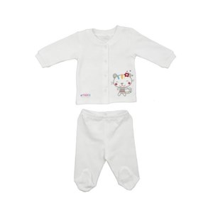 Bebepan Sweet Bebek Pijama Takımı 1805 Orjinal Renk