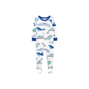 Carter's Çocuk Tekli Pijama Tulum 2K461913 Beyaz-Mavi