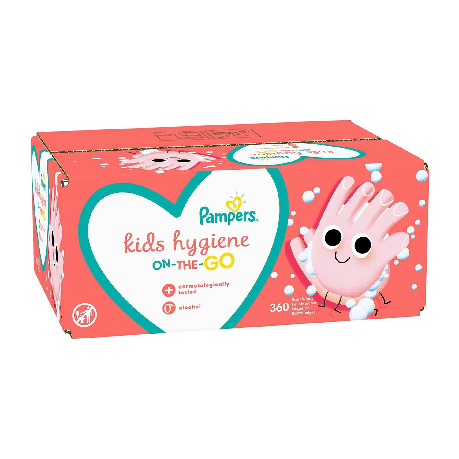 Prima Pampers Hijyen Islak Mendil 9'lu 360 Yaprak 