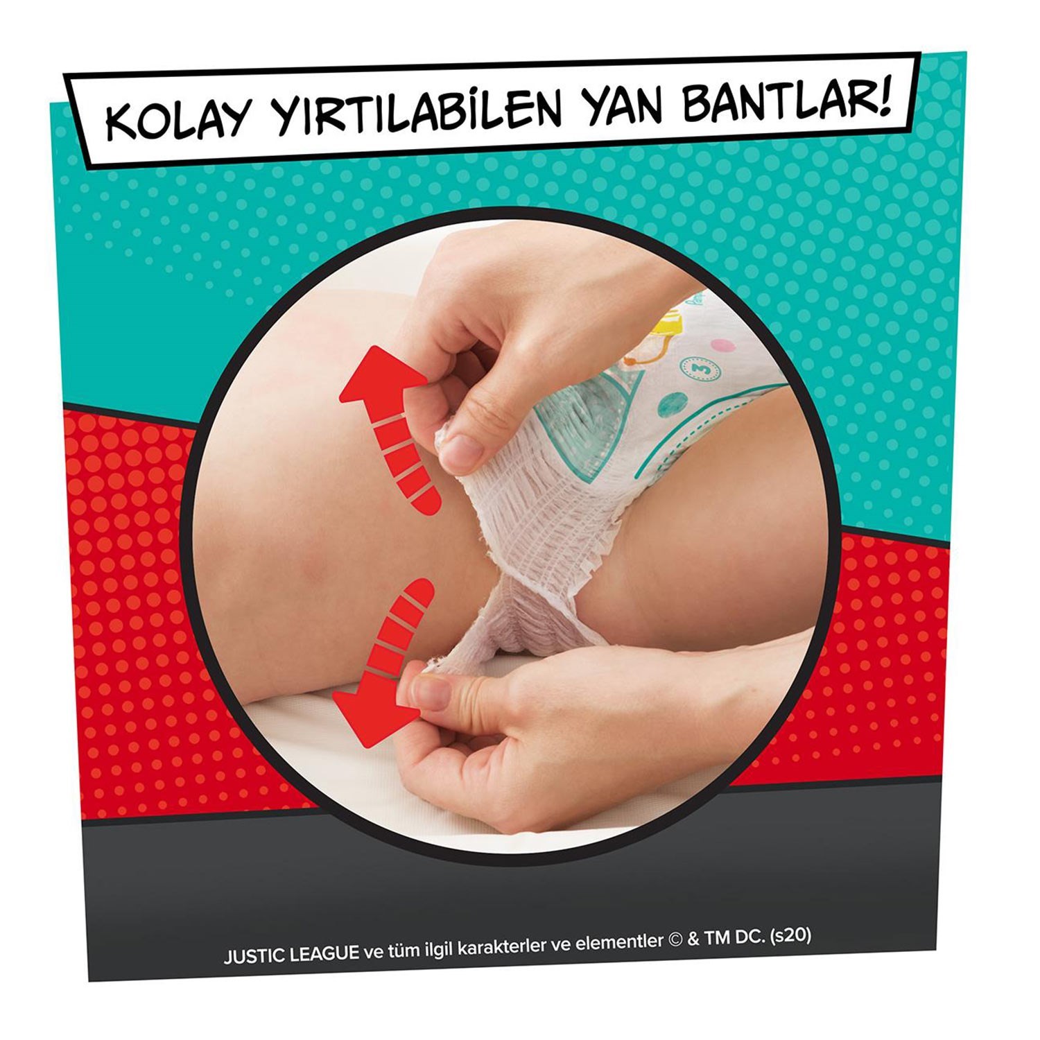 Prima Külot Bebek Bezi Süper Kahraman 5 Beden 66'lı 12-17 Kg 