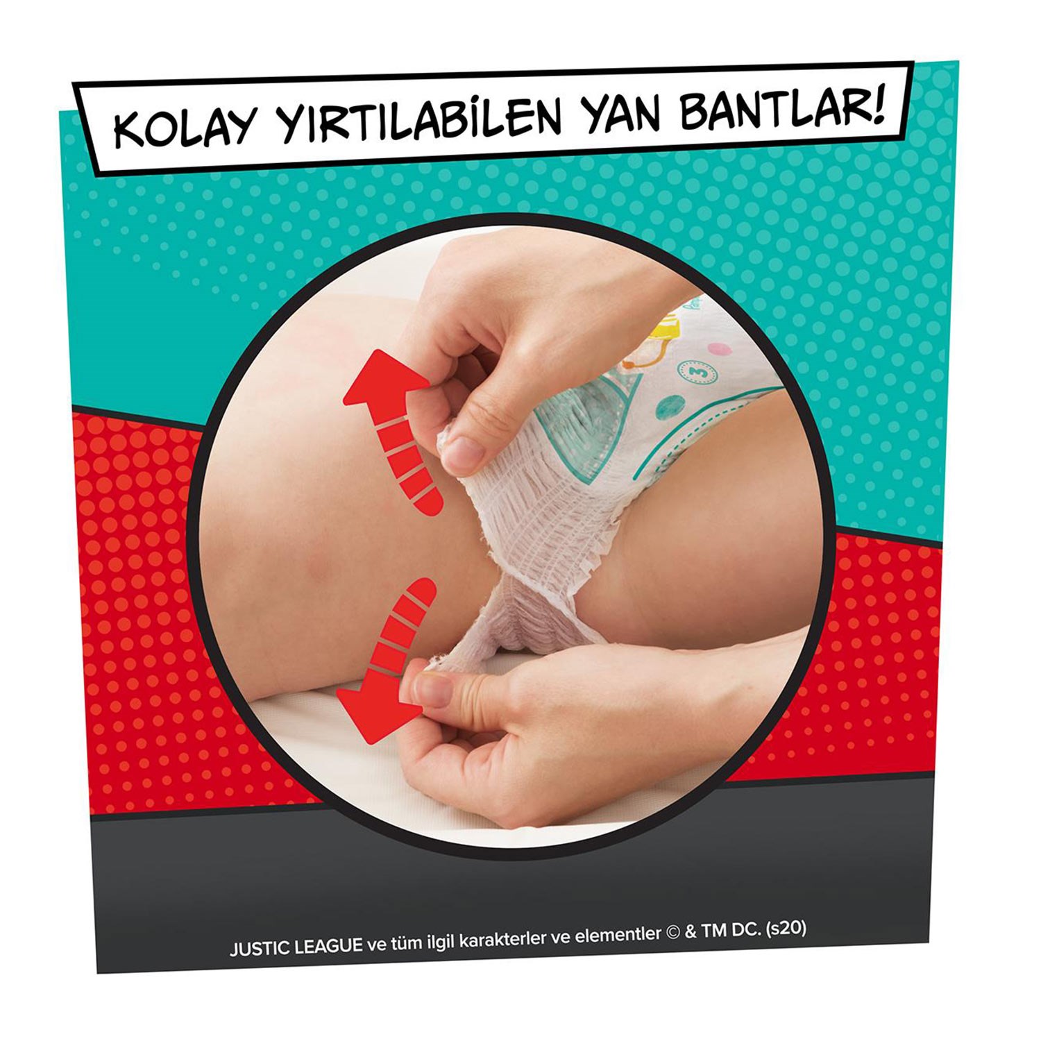 Prima Külot Bebek Bezi Süper Kahraman 6 Beden 60'lı 15+ Kg 