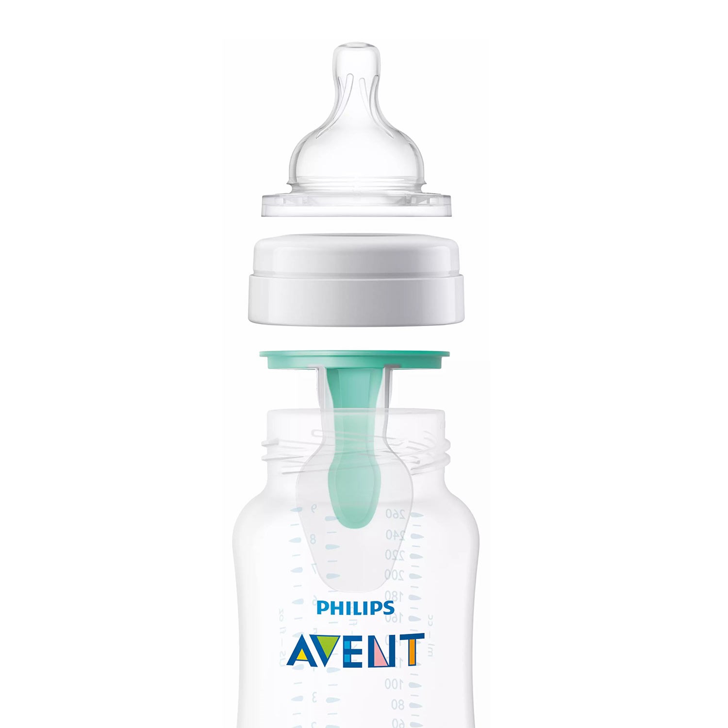 Philips Avent Anti-Kolik Biberon 260 ml SCF813/14 Beyaz