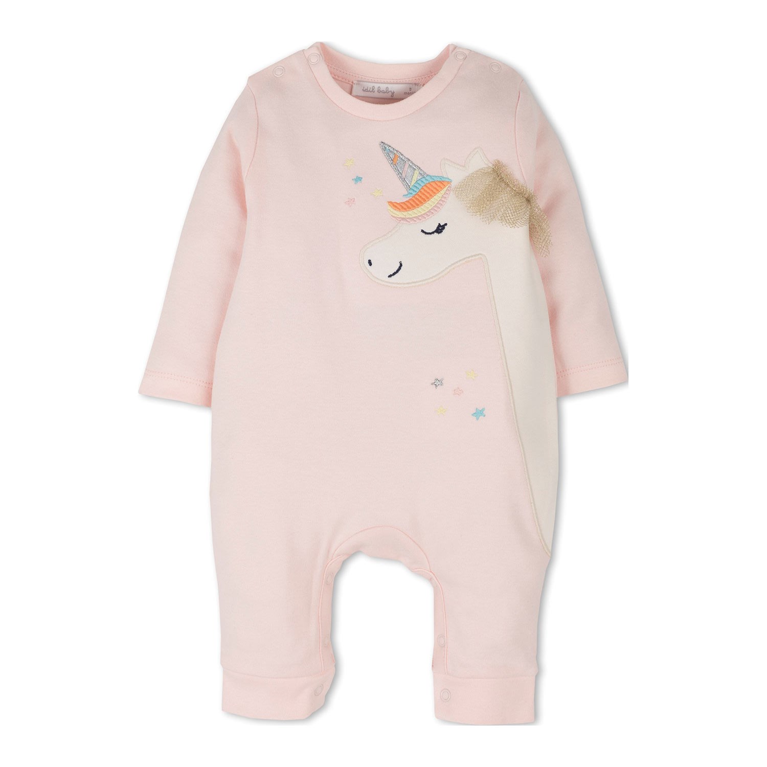 İdil Baby Bebek Tulum 14645 Pudra