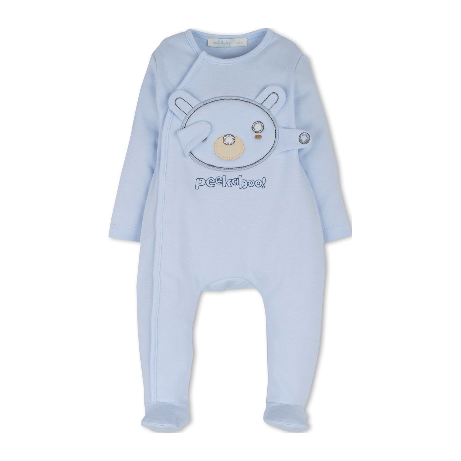 İdil Baby Bebek Tulum 14650 Mavi