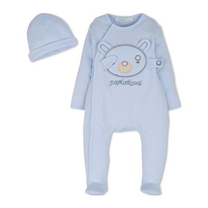 İdil Baby Bebek Tulum 14650 Mavi
