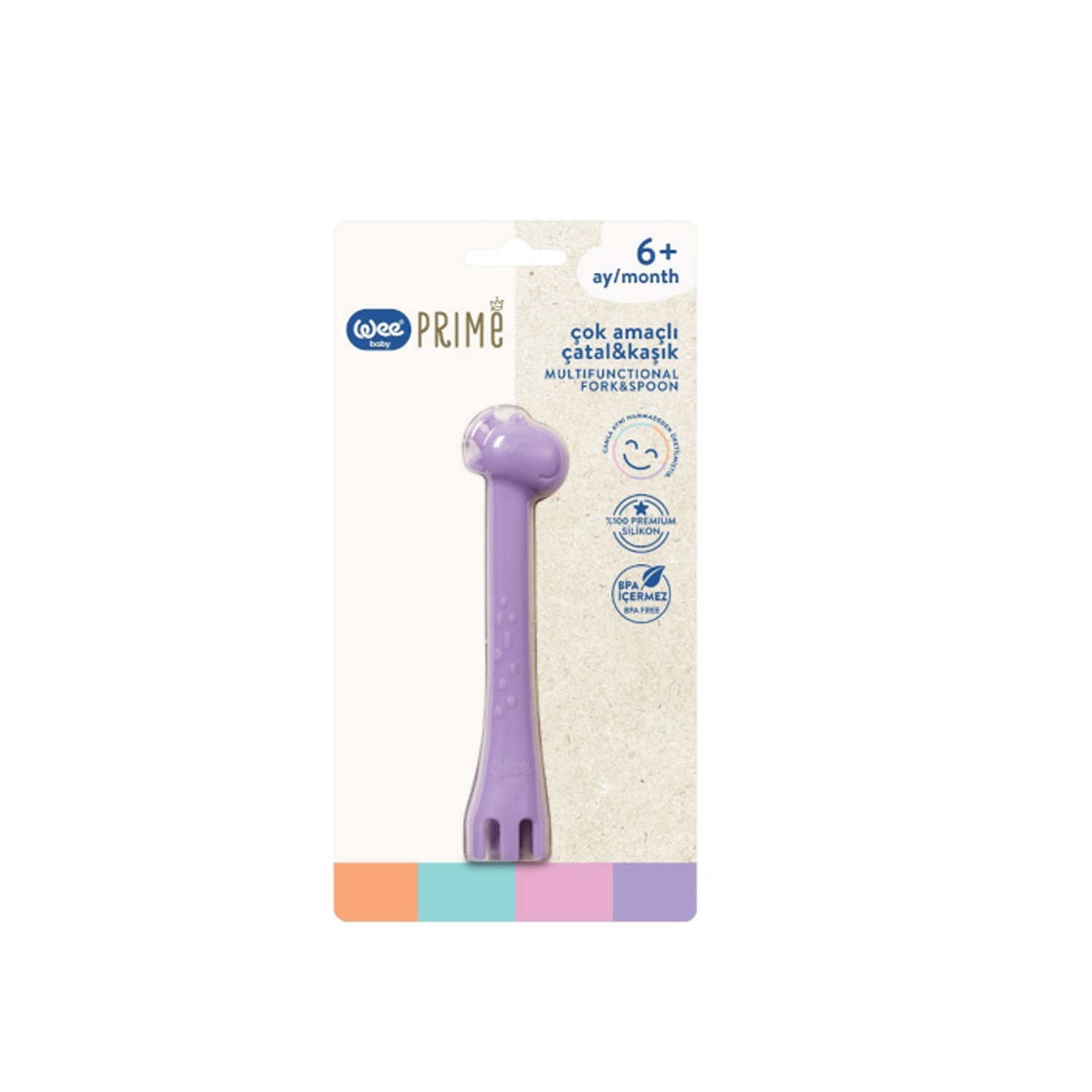 Wee Baby Prime Çok Amaçlı Kaşık T0000924 Mor