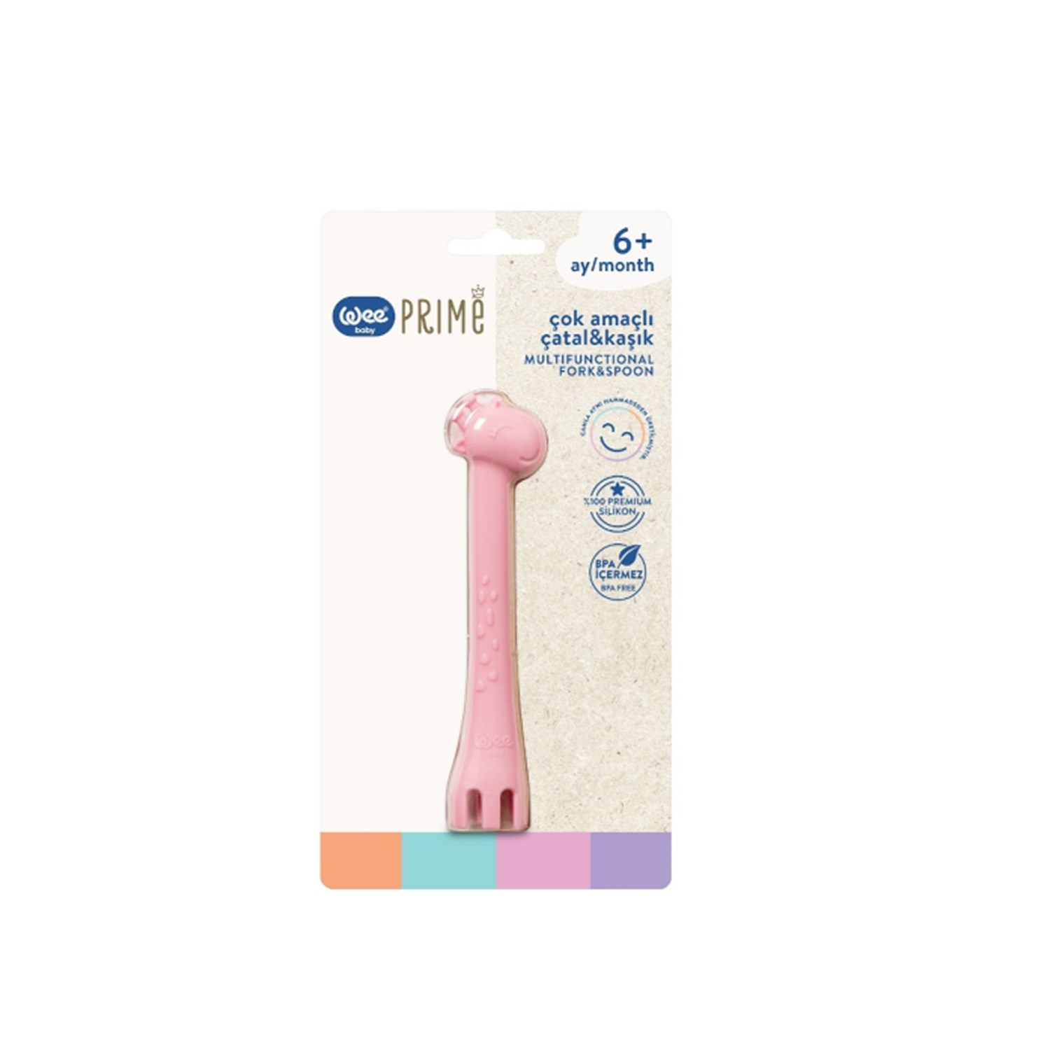 Wee Baby Prime Çok Amaçlı Kaşık T0000924 Pembe