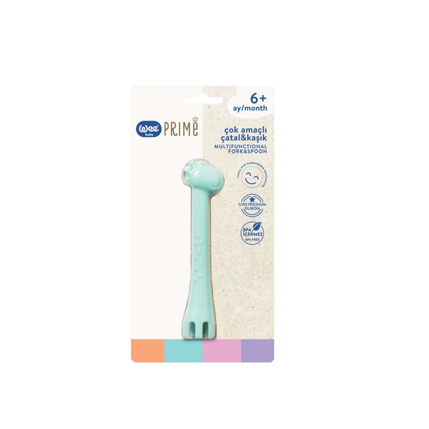Wee Baby Prime Çok Amaçlı Kaşık T0000924 Turkuaz