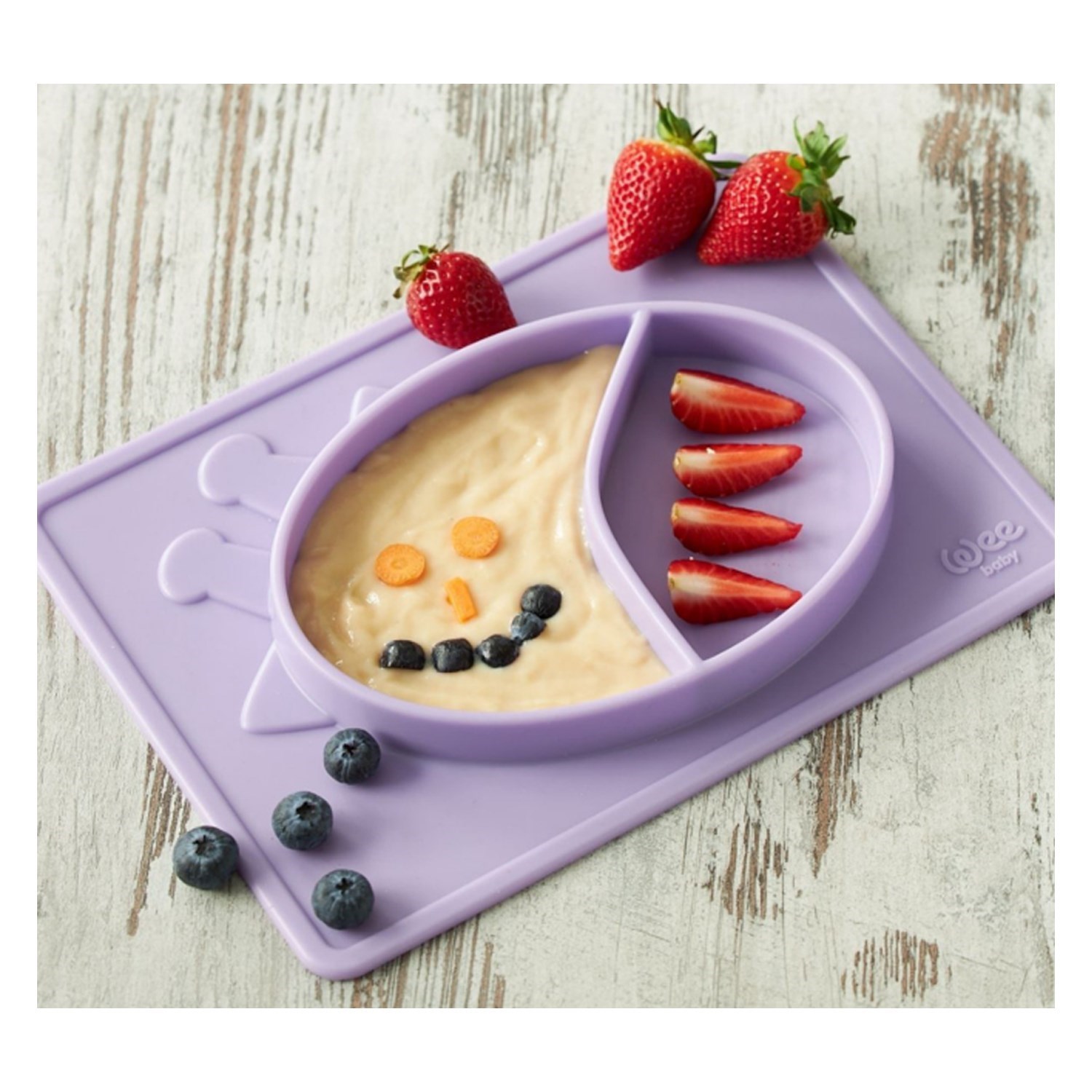 Wee Baby Prime Matlı Tabak T0000925 Mor