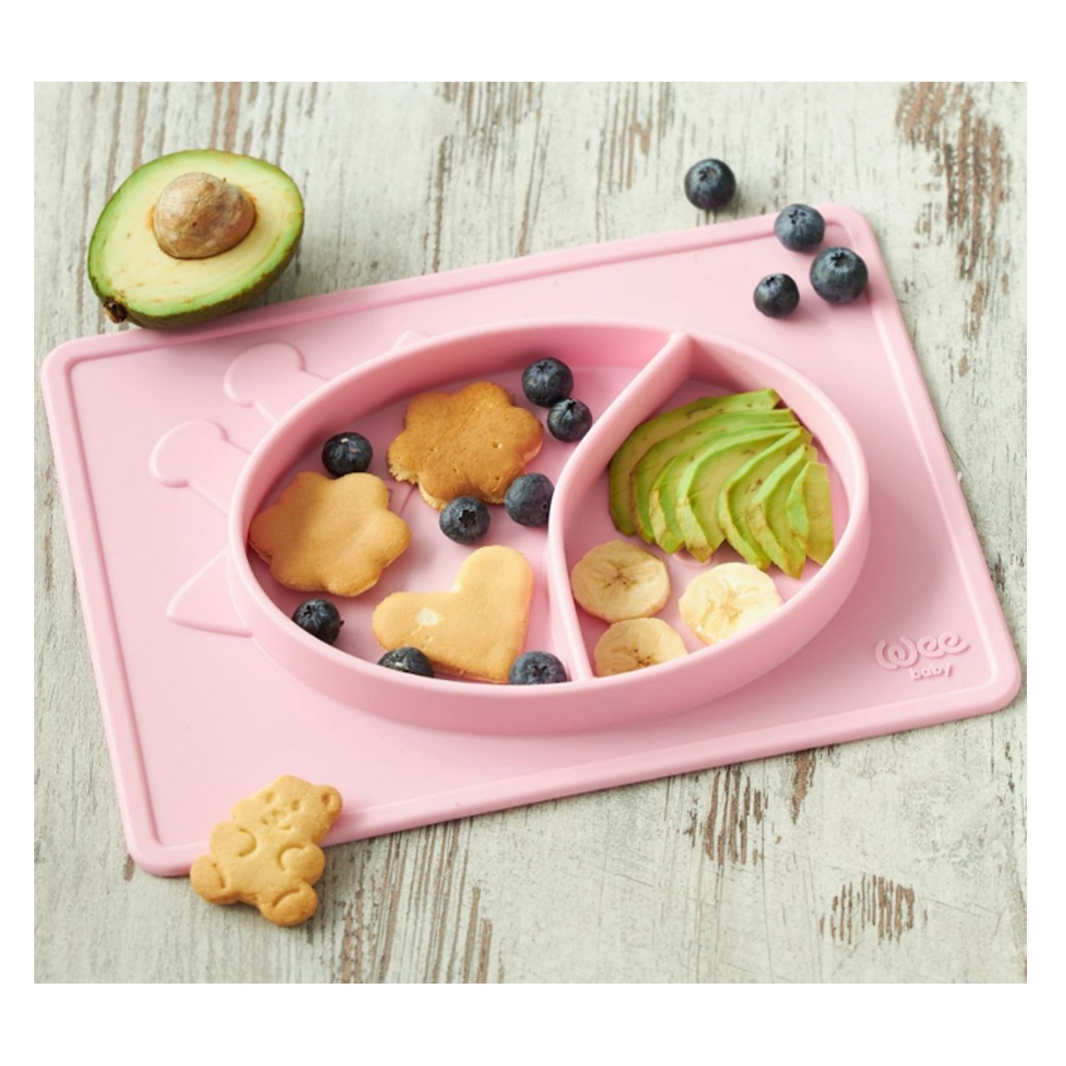 Wee Baby Prime Matlı Tabak T0000925 Pembe