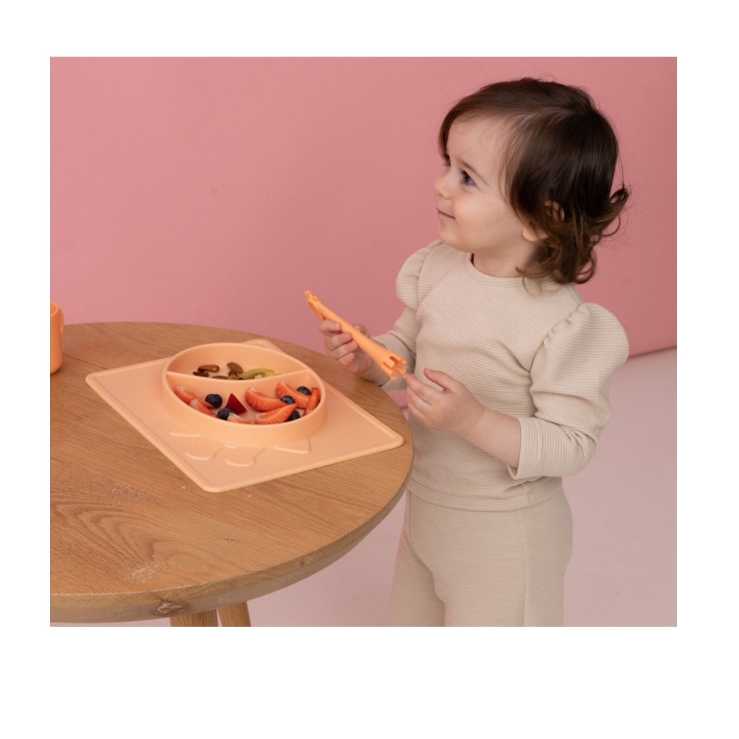 Wee Baby Prime Matlı Tabak T0000925 Turuncu