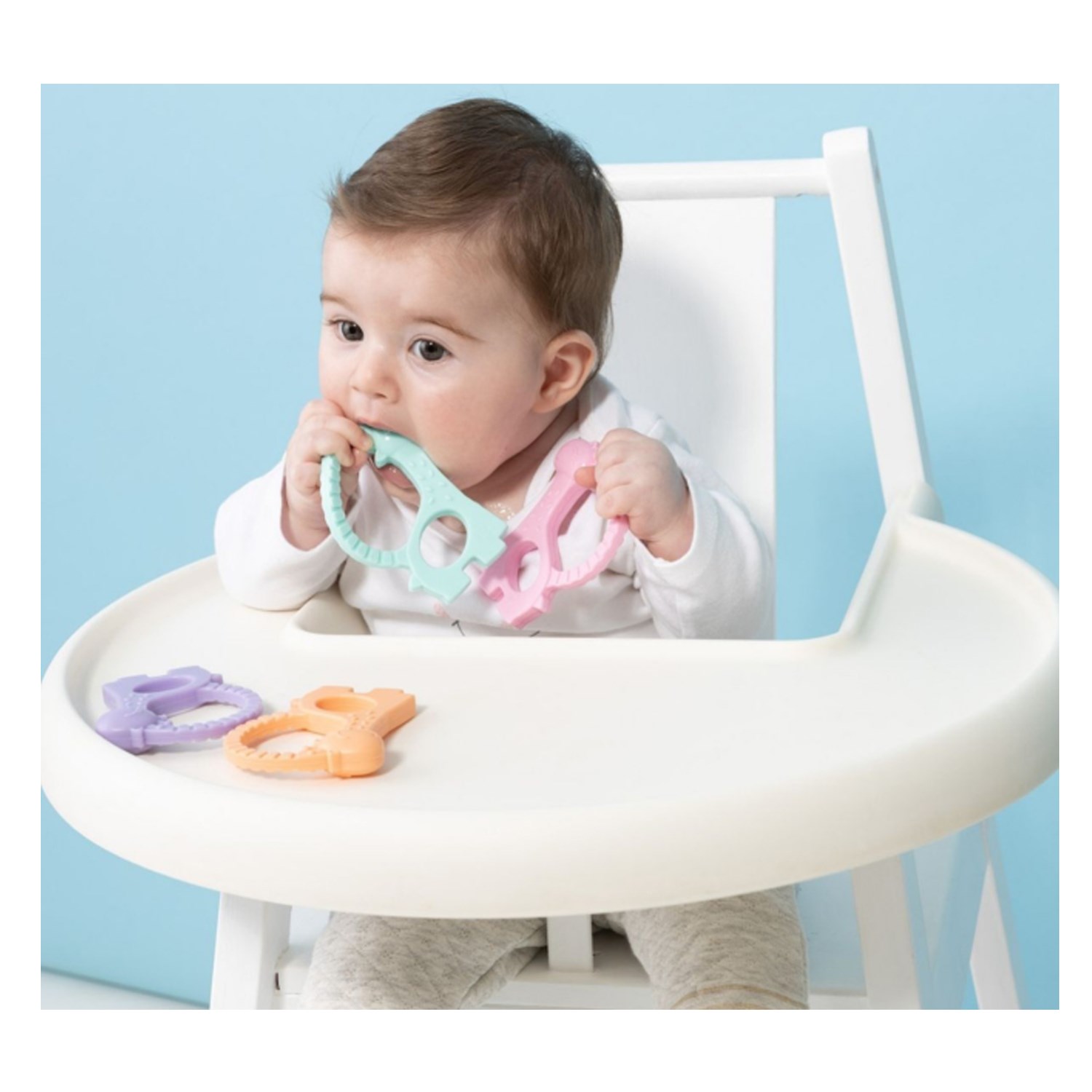 Wee Baby Prime Silikon Diş Kaşıyıcı T0000928 Turkuaz
