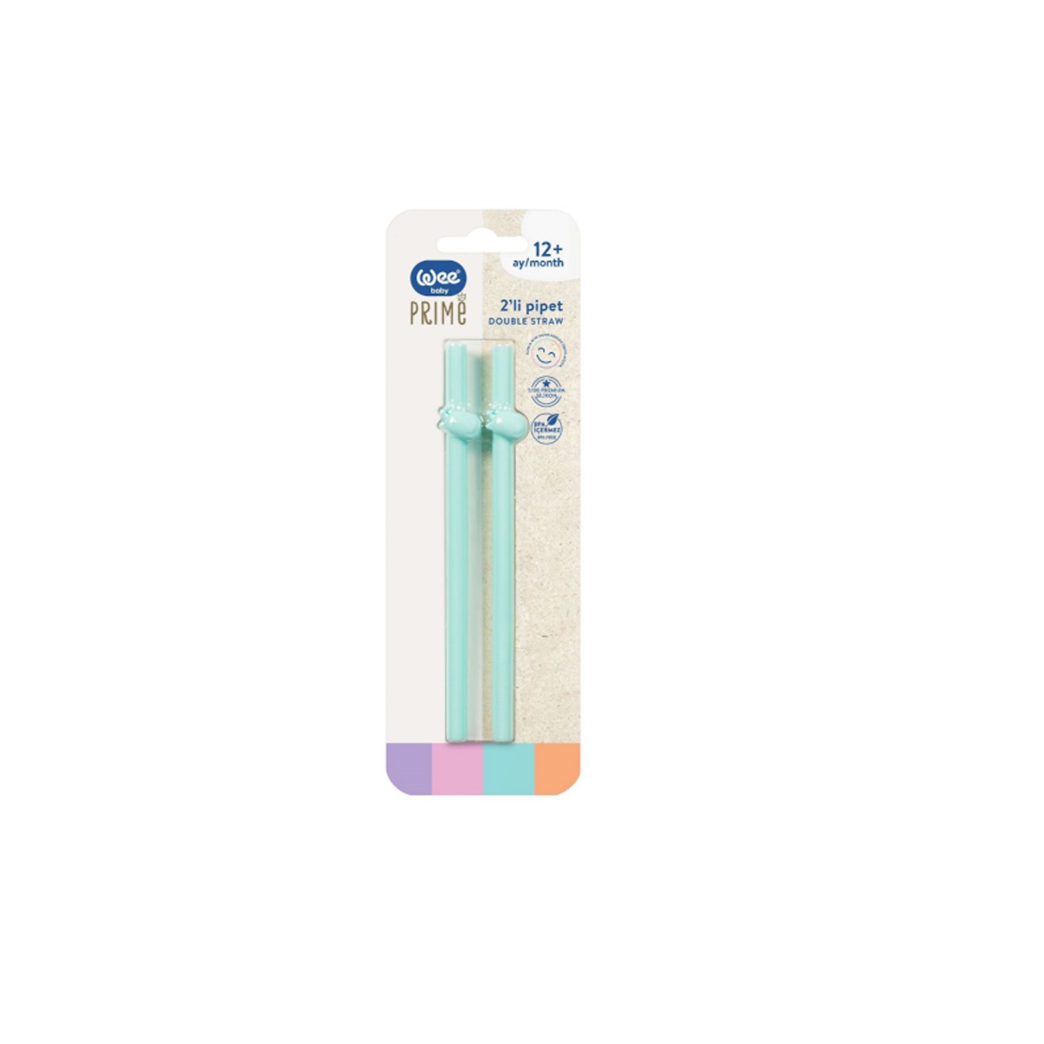 Wee Baby Prime Silikon Pipet T0000929 Turkuaz