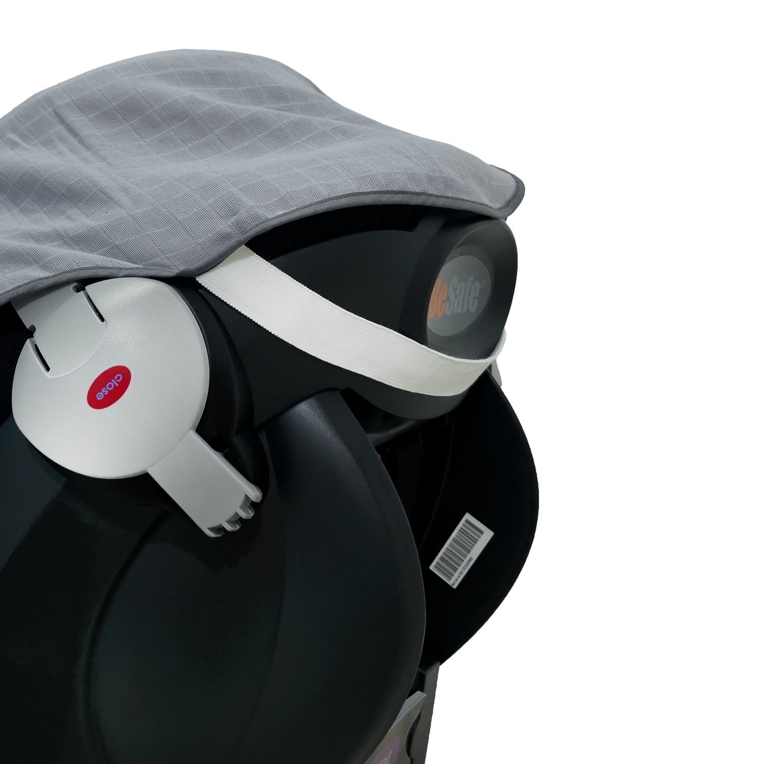 Mynest Bebek Müslin Oto Koltuğu Kılıfı 4010 Gri