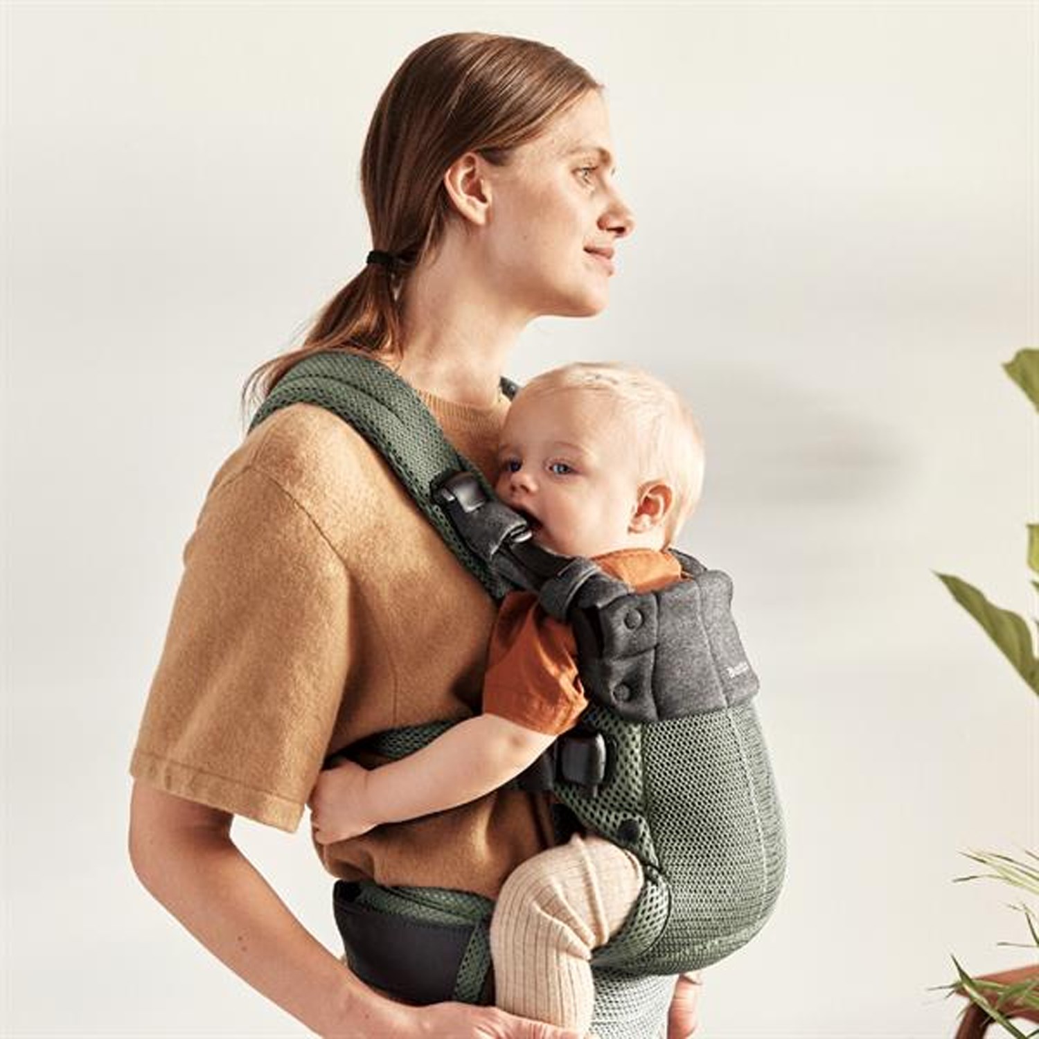 Babybjörn Kanguru Harmony 3D Mesh Dark Green