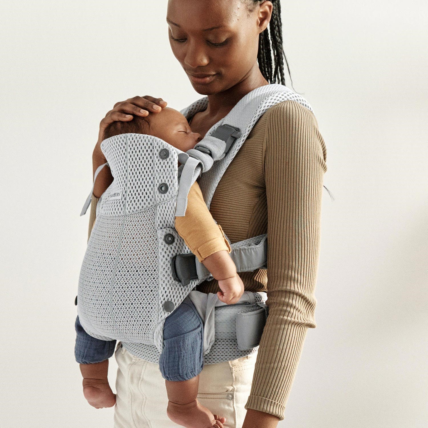 Babybjörn Kanguru Harmony 3D Mesh Silver