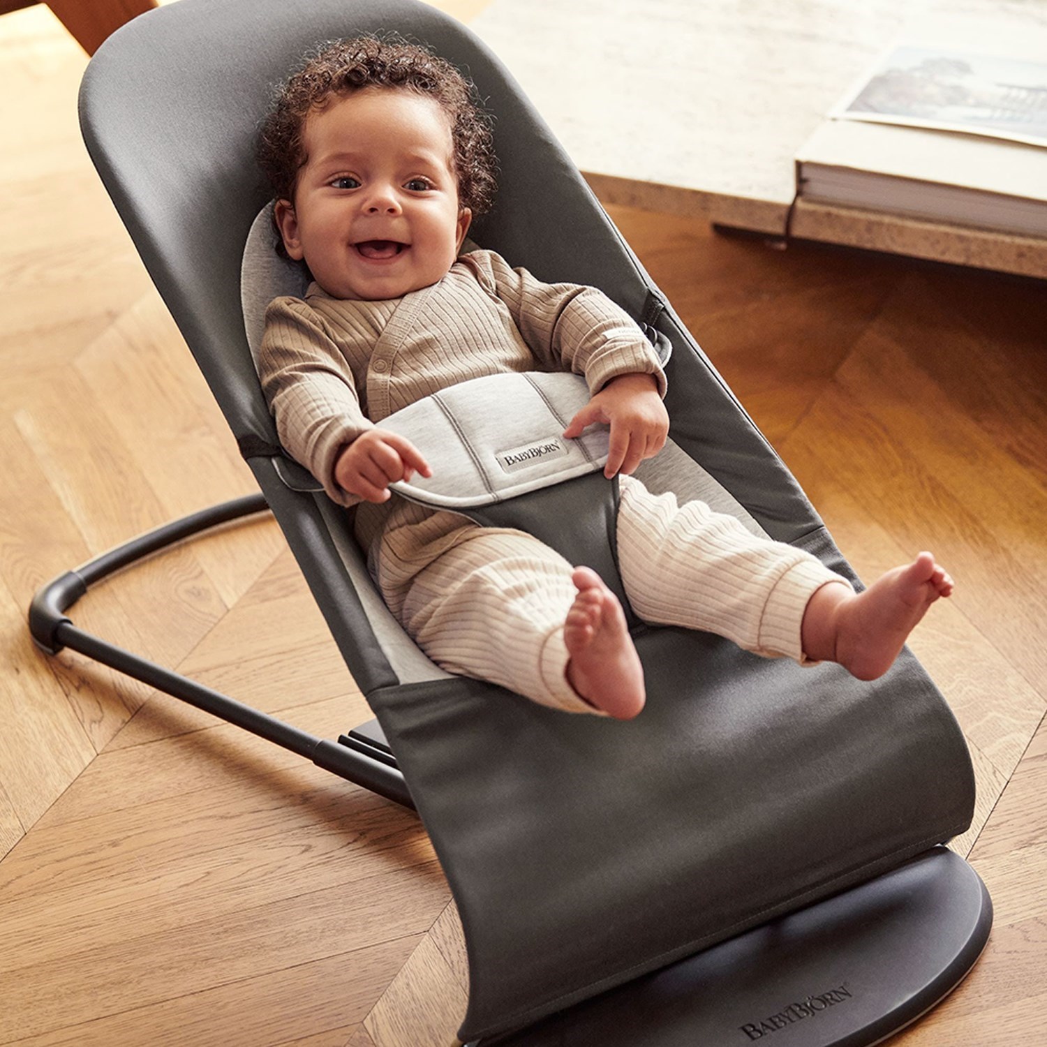 Babybjörn Balance Bliss Ana Kucağı Cotton & Taşıma Çantası Dark Grey