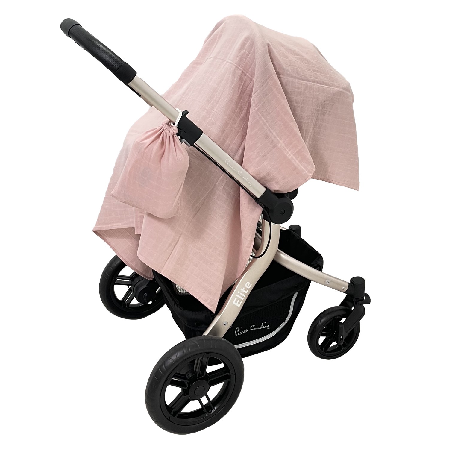 Mynest Çok Amaçlı Müslin Bebek Battaniyesi 115x115 Cm Pembe