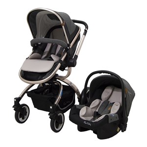 Pierre Cardin PC Legend Travel Sistem Bebek Arabası Füme