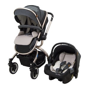 Pierre Cardin PC Legend Travel Sistem Bebek Arabası Gri