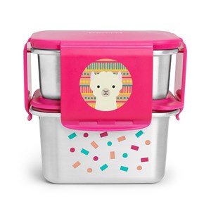 Skip Hop Zoo Beslenme Kutusu 9I239910 Gri-Pembe