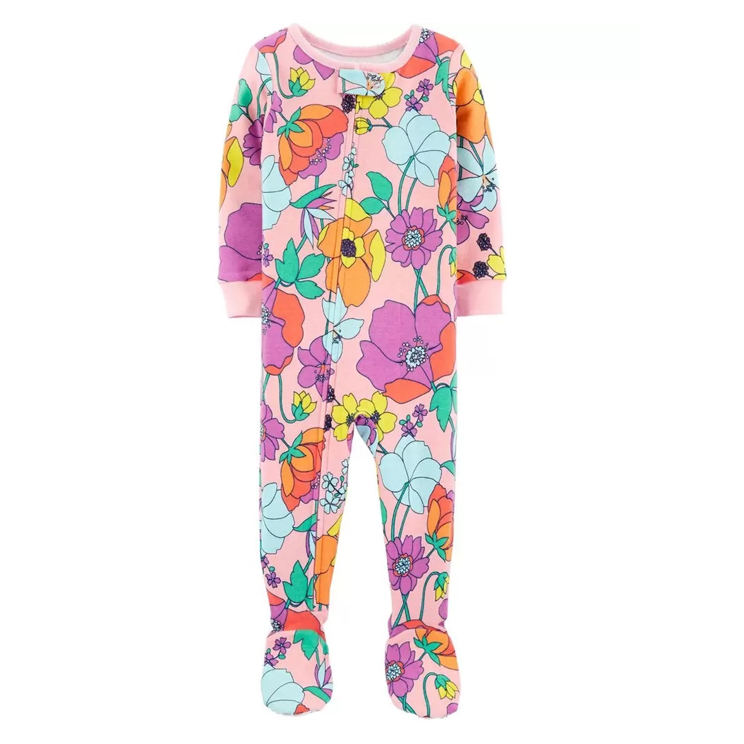 Carter's Çiçek Desenli Bebek Tulumu 1I499710 Desenli