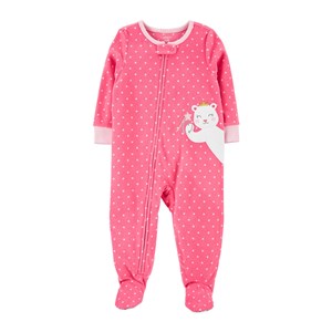 Carter's Ayılı Polar Çocuk Tulumu 2J207210 Pembe