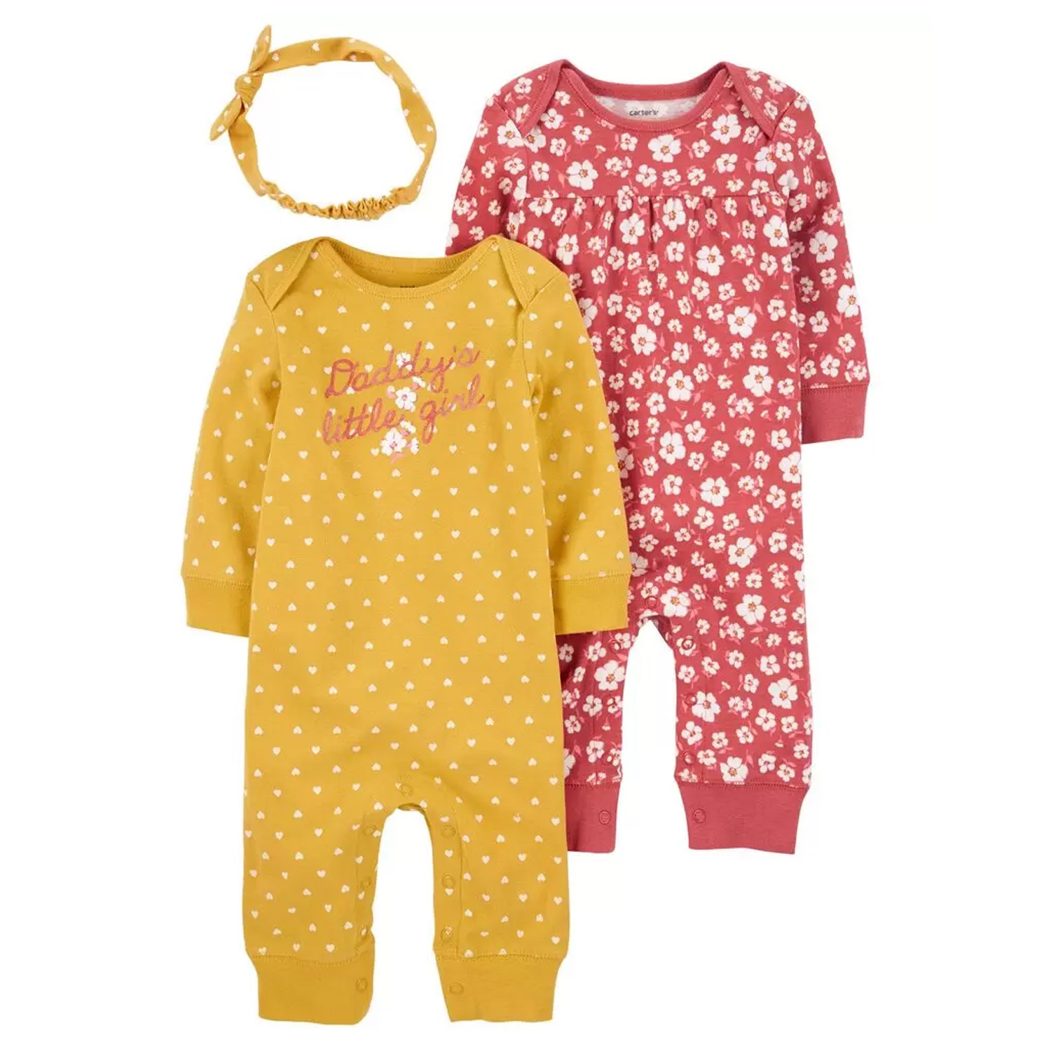 Carter's Layette 3'lü Kız Bebek Takımı 1L761010 Çok Renkli