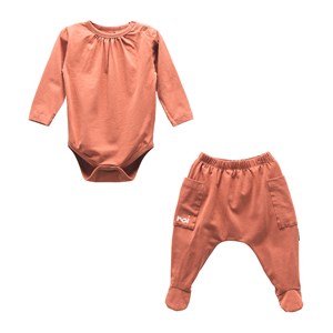 Moi Noi Patikli Badili Bebek Takımı 6014 Kiremit