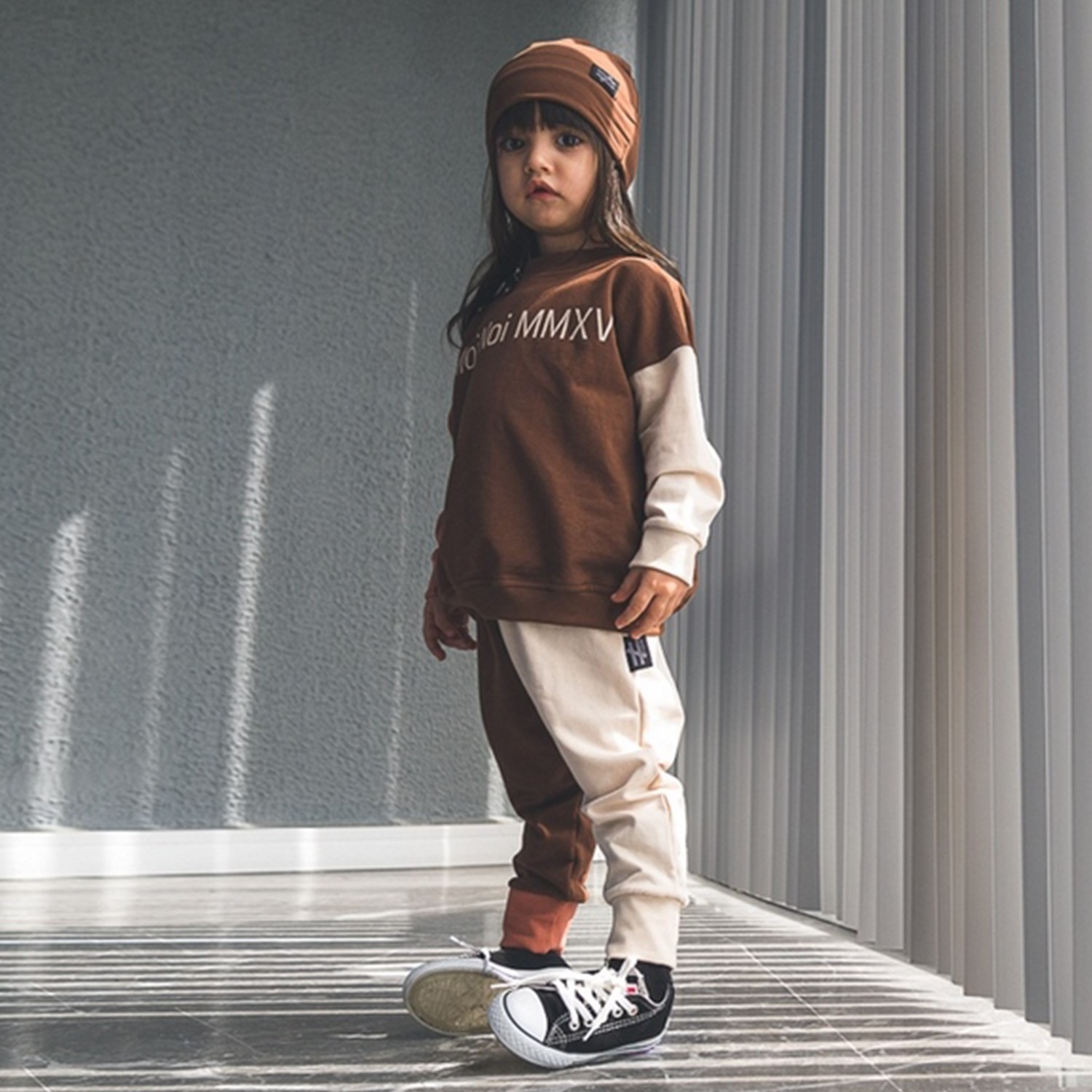 Moi Noi 2'li Bebek Takımı 5110 Kahverengi