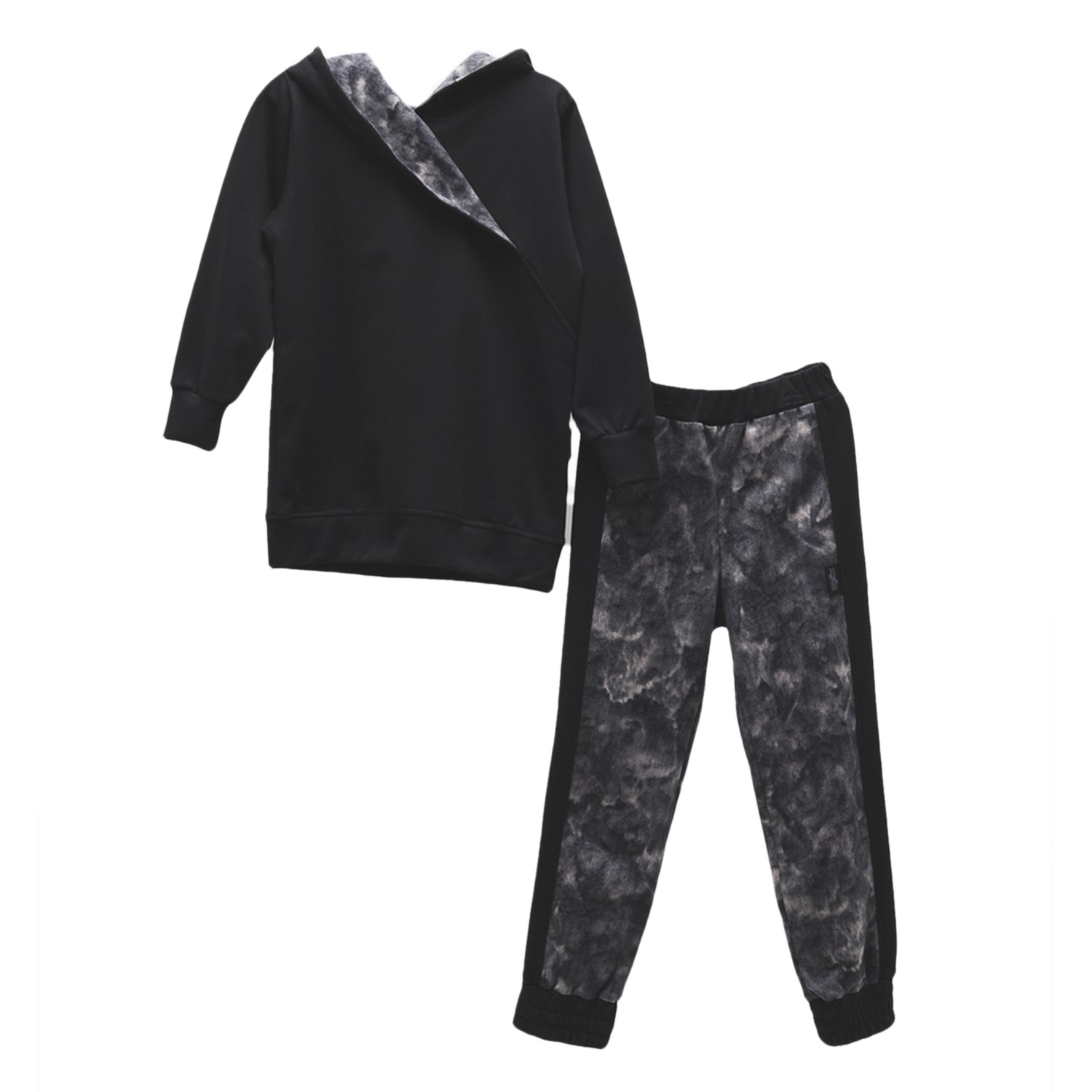 Moi Noi Batik 2'li Çocuk Takımı 5107 Siyah