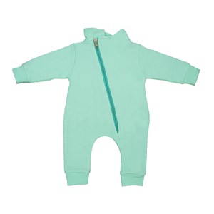 Moi Noi Uzun Kollu Fermuarlı Bebek Tulumu 10592 Mint