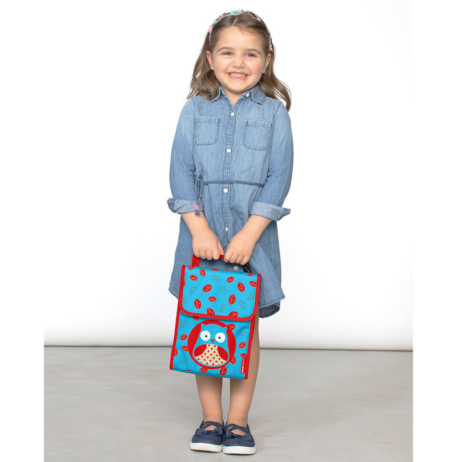 Skip Hop Çocuk Beslenme Çantası 9H777110 Kırmızı-Mavi
