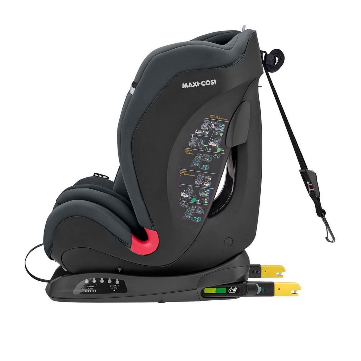 Maxi-Cosi Titan Plus Oto Koltuğu 9-36kg Authentic Graphite