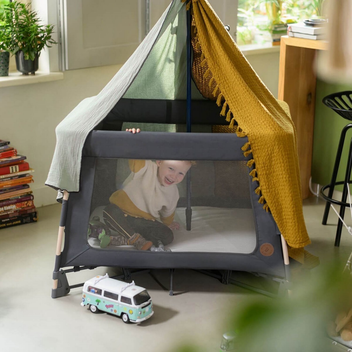 Maxi-Cosi Swift 3-in-1 Çift Katlı Park Yatak Beyond Grey